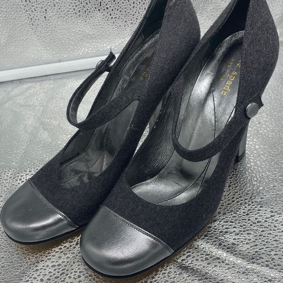 Kate Spade Black Heels with Strap - Picture 1 of 5